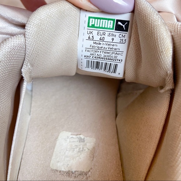 Fenty by Rhianna Puma bow sneakers pink tint - Picture 7 of 7